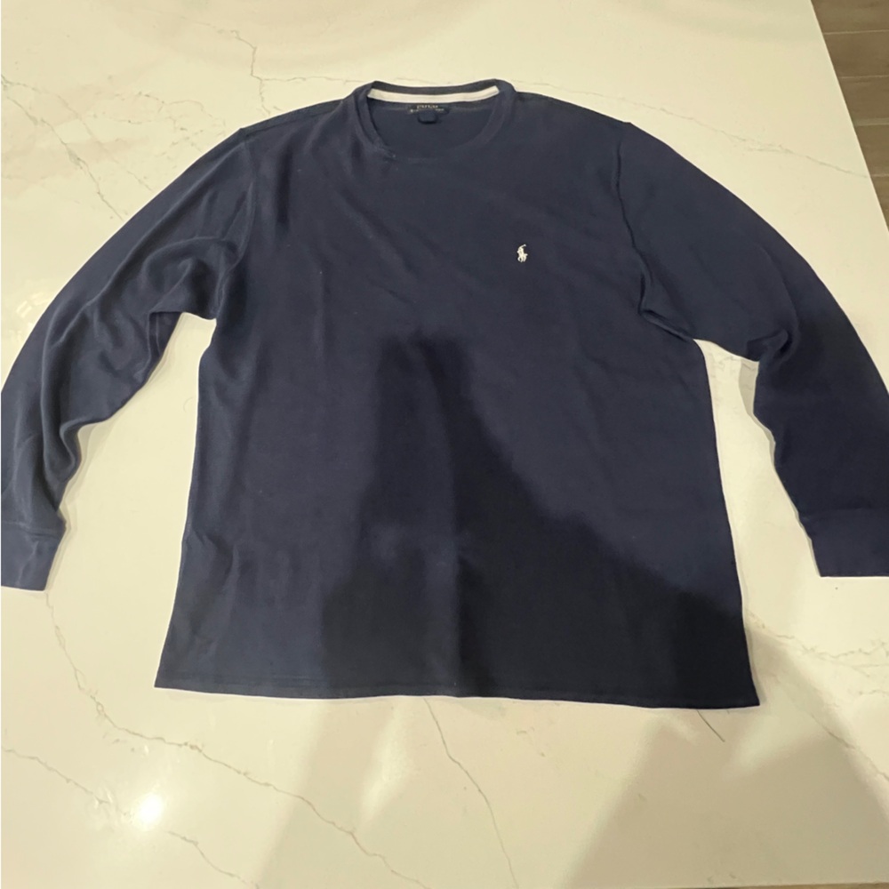 Polo Ralph Lauren Dark Blue Long Sleeve Shirt